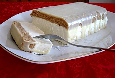 Торт с белым шоколадом и лимоном