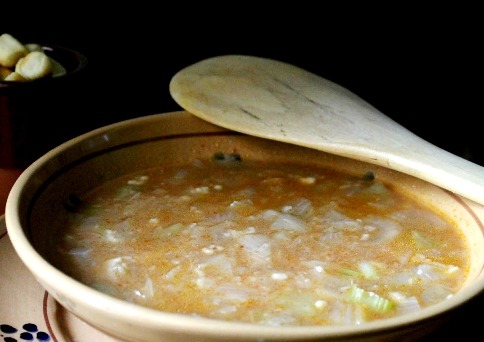 Луковый суп "Волшебный" - легкое овощное блюдо, незаменимое после "вкусных" праздников или выходных